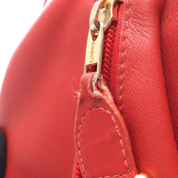 Loewe Backpack Anton Red Leather main image 9